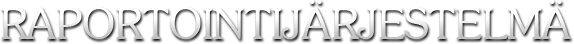 NetCave Oy - Raportointijärjestelmä